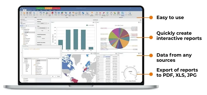 How do data warehouses work? Role of BI applications